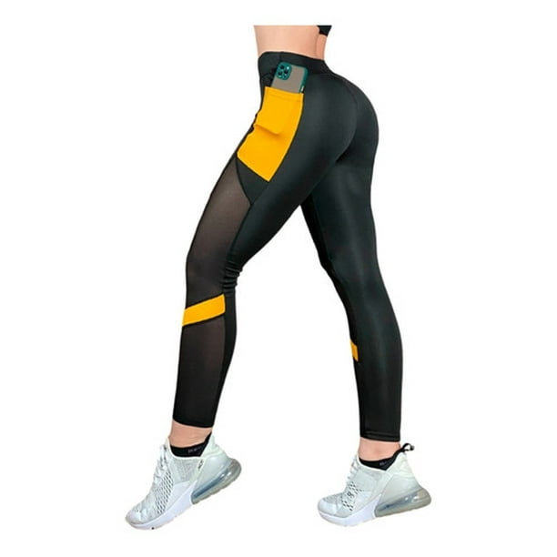 Mallon Lycra Leggins Mujer Licra Gym Casual Malla Talle Alto LOLE Leggings Bodega Aurrera en linea