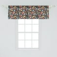 thumbnail image 2 of Ambesonne Leaves Window Valance, Birds Foliage Flowers, 54" X 18", Multicolor, 2 of 3