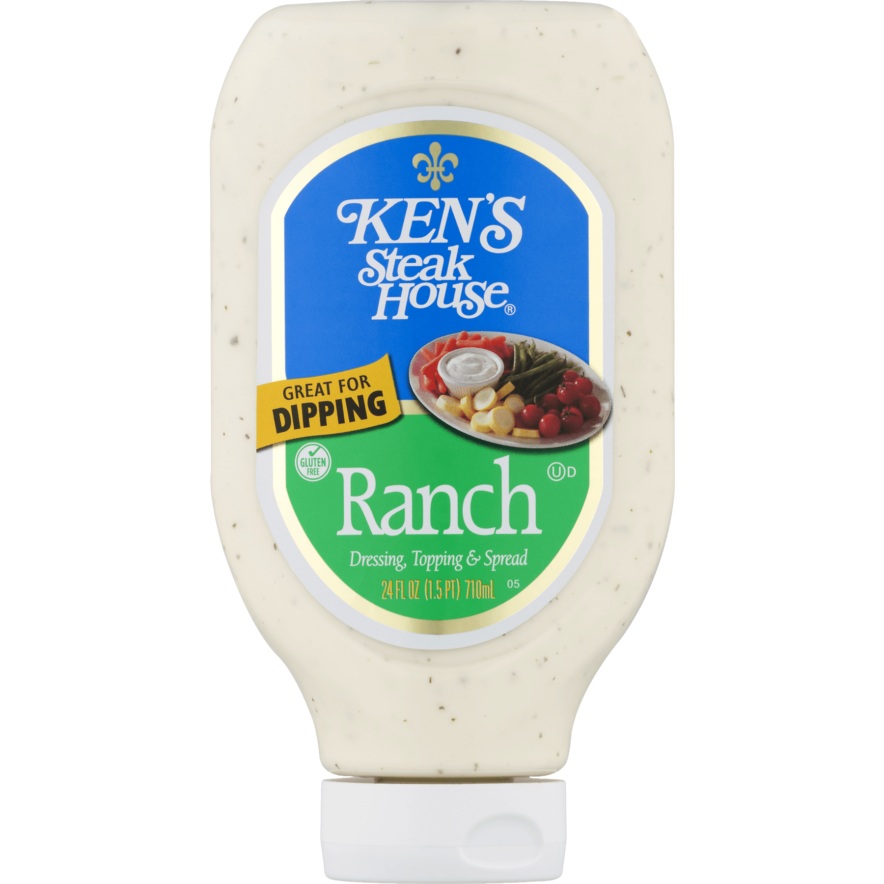 Ken's Steak House Ranch Dressing Topping & Spread, 24 Ounce