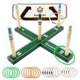 thumbnail image 1 of Set de césped Ring Toss Game SunNordic de madera para exteriores, 1 of 8