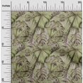thumbnail image 2 of oneOone Silk Tabby Light Green Fabric Tropical Quilting Supplies Print Sewing Fabric By The Yard 42 Inch Wide, 2 of 6