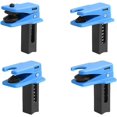 thumbnail image 1 of Car Brake Oil Pipe Plug, 4PCS Vehicle Automatic Fluid Line Stop Clamp Set with 2 S-Hooks, Prevent Spills Automotive Tubing Nozzle Hose Tool, Universal for SUV RV Truck -, 1 of 6