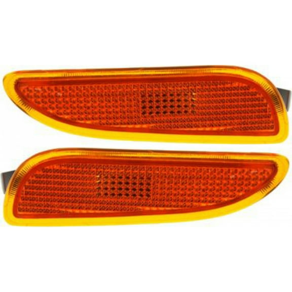 For Mercedes-Benz CLK500/CLK550 Side Marker Light 2003-2009 Pair Driver and Passenger Side MB2554106, MB2555106 | 209 820 01 21 64, 209 820 02 21 64