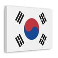 thumbnail image 2 of South Korea Country Flag Canvas Vibrant Wall Art Unframed Home Decor, 2 of 13