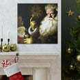 thumbnail image 6 of Santa's Rococo Joy. - Canvas, 6 of 10