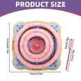 thumbnail image 3 of Bovemsi Clearance Flower Kit Beginner Flower Maker Tool | Portable Flower Weaving Kit Colorful Knitting Machine for Round Square Flowers, 3 of 4