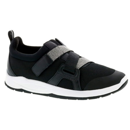 

DREW ZODIAC WOMEN ORTHOTICS STRAP SNEAKER IN BLACK COMBO