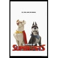 thumbnail image 2 of Men's DC League of Super-Pets Krypto and Ace Poster  Graphic Tee Black Small, 2 of 5