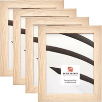 Craig Frames Farmhouse Essentials, 10x13 inch Picture Frame, Natural Nordic Oak, Set of 4