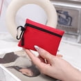 thumbnail image 2 of Fashion Coin Purse Women Mini Change Purses Coin Pocket Wallets Card Holder Zipper Pouch Card Holder Wallet,Red, 2 of 4