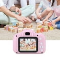 thumbnail image 2 of Mini cámara digital portátil X2 para niños, pantalla a color IPS de 2,0 pulgadas, HD 1080P (rosa), 2 of 11