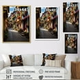 thumbnail image 4 of Designart "Medieval Charm Alsace s French Village IV" Cityscapes Floater Framed Canvas Art Print, 4 of 7