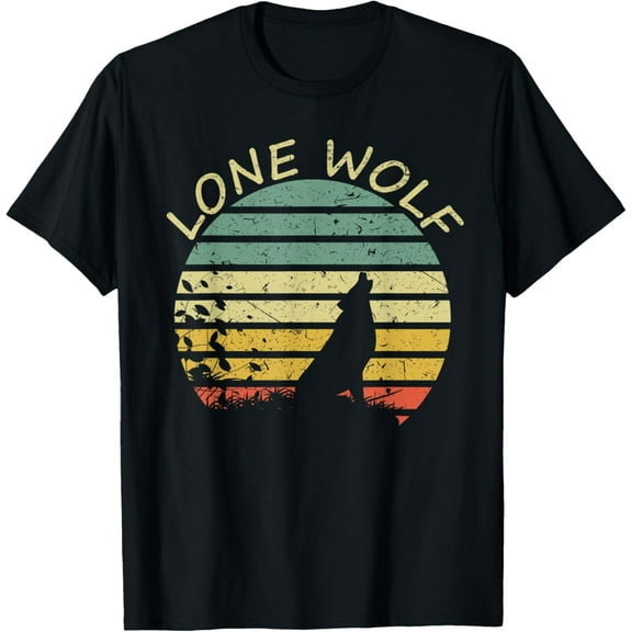 Premium Daily Comfort - Vintage Lone Wolf T-Shirt