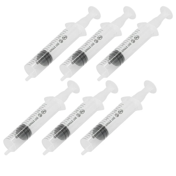 Jeringa dosificadora de llenado, 6 jeringas de 20 ml con herramienta de jeringa de tóner Herramienta de jeringa probada y confiable