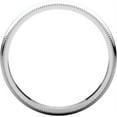 thumbnail image 2 of 2.5mm Milgrain Band in 14k White Gold - Size 7, 2 of 9