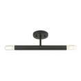 thumbnail image 3 of Livex Lighting, 51139-04, Copenhagen, Semi-Flush, Black, 3 of 12