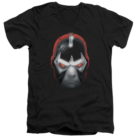 Batman - Bane Head - Slim Fit V Neck Shirt - Small