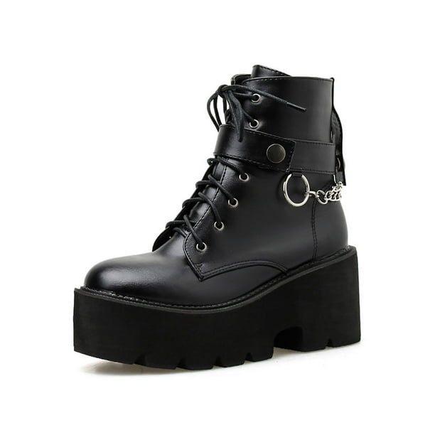 Platform combat hotsell boots cheap