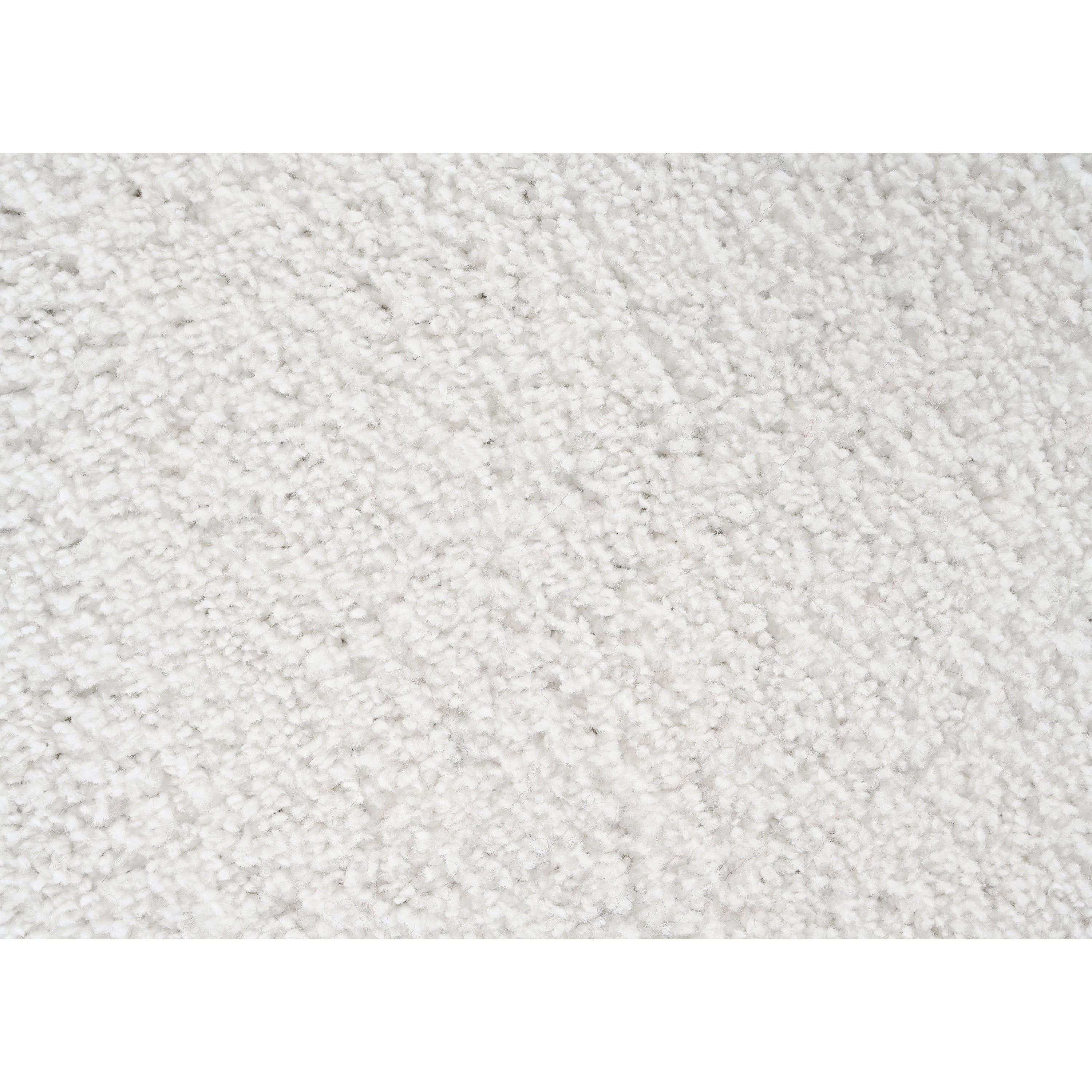Garland Rug Palmer Plush Washable White Indoor Area Rug, 3' x 5'