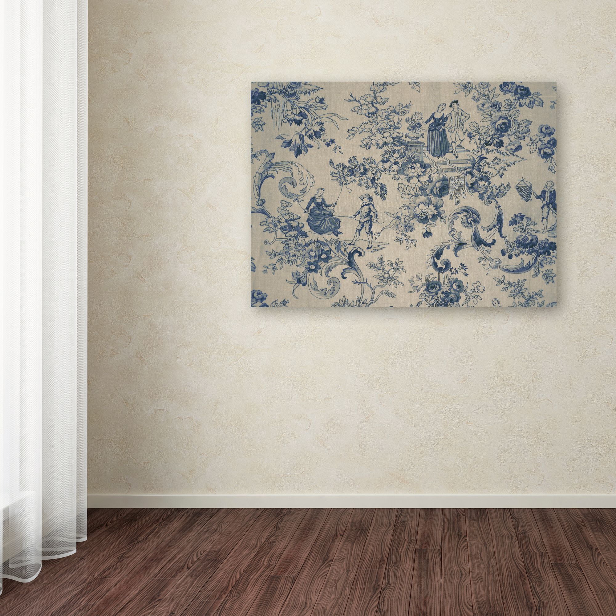 Trademark Fine Art 'Toile Fabrics I' Canvas Art by Color Bakery