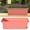 Pink, variant on HmNPlay Rectangular Planter Box 17 Inch Green Window Box Long Flower Pot for Vegetables Herbs Succulents Durable Plastic Trough Indoor Outdoor Patio Garden