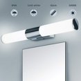 thumbnail image 1 of Lámpara De Espejo De Baño Luz De Pared Led De 42 Cm-12 W 1000 Lúmenes, Luz Blanca Fría De 6000 K, Ip44 A Prueba De Agua, Sin Parpadeo, Súper Brillante, 1 of 4