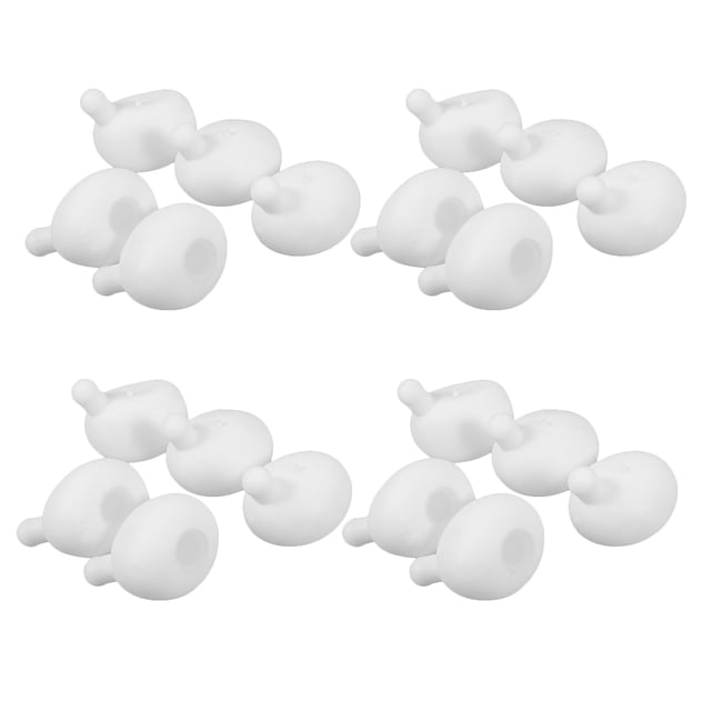 IFANLANDOR 20pcs Bubble Insert Toy Making Prop Squeeze Dolls Insert Bubbles Silicone Round Families