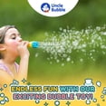 thumbnail image 3 of Bubble Blower Uncle Bubble Mini burbujeador de confeti no tóxico, 3 of 6
