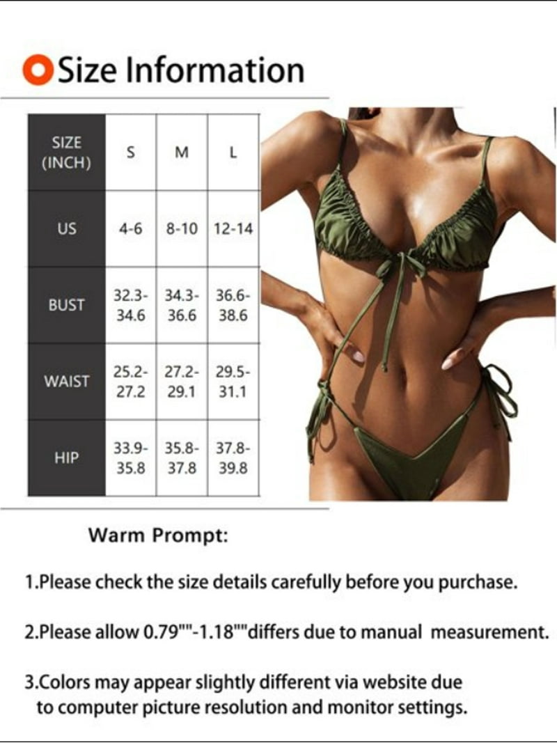 BIKINX Thong String Bikini Clearance Women's Swimsuits Triangle