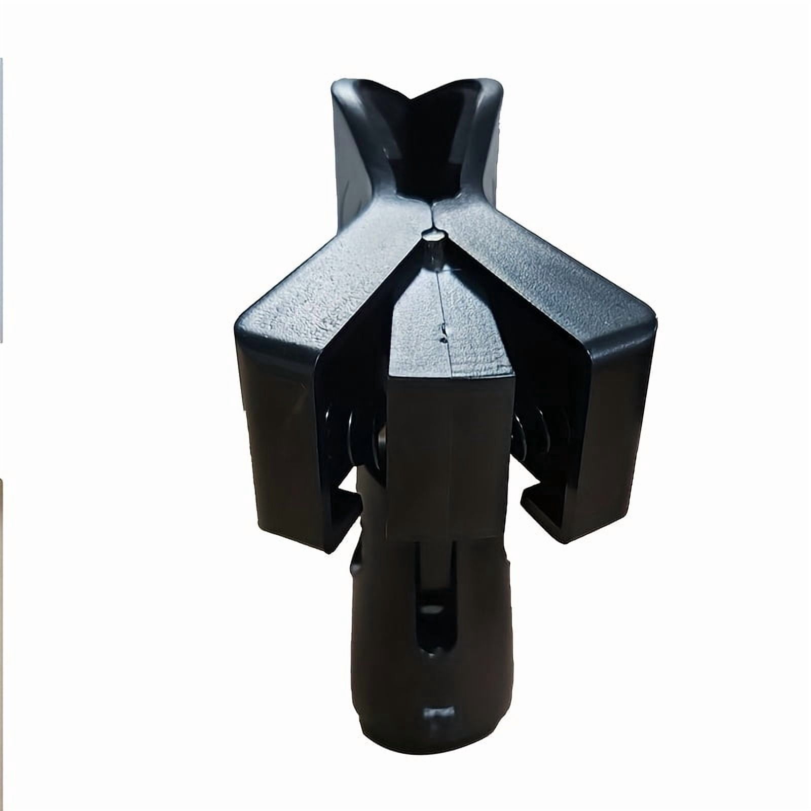 4 Packs Wired Wireless Microphone Stand Holder Clamp Rotatable Mic Microphone Clip Mount