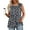 01_YH001, variant on Women's Plus Size Tops Fashion Tie Dye Cami Shirts Flowy Trendy Pleated Tees YH003 2XL