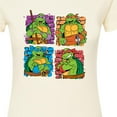 thumbnail image 3 of Teenage Mutant Ninja Turtles - Bricks - Juniors Fitted Graphic T-Shirt, 3 of 5