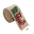 thumbnail image 3 of JilgTeok Christmas Decor Present Ribbon Rolls Christmas Wired Ribbons Christmas Ribbon Gift Wrapping Ribbon Christmas Crafts Wrapping Decoration Gift Ribbons, 3 of 7