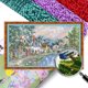 thumbnail image 1 of Kit Punto Cruz Con Cuentas Bordado Artística para El 9CT 80x40cm, 1 of 9