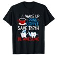 thumbnail image 1 of AALJY T-Shirt Dentaire Assistant Hygiéniste Dent de Café, 1 of 5