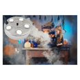 thumbnail image 2 of Mist Maker,Ultrasonic Water Pond Fountain Fogger 12 LED Light Flashes Stainless Steel Air Humidifier, 2 of 5