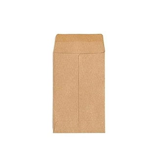  150 Pcs Seed Envelopes Resealable Paper Coin Envelopes 3.54 x  2.36 Inch Seed Storage Self Adhesive Seed Packets Kraft for Flowers Card  Stamp Collection Wedding Favors Bulk Home Office Gifts