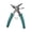 Green, variant on High Carbon Steel 2-in-1 Circlip Plier for Internal External Retaining Rings