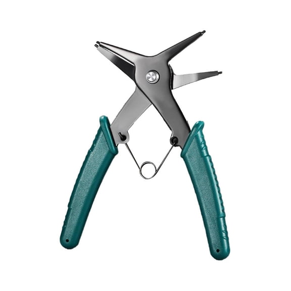 Circlip Plier with 2-in-1 Internal and External Functionality, Made of High Carbon Steel for General Work Use