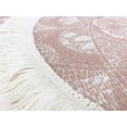thumbnail image 6 of Fennco Styles Unique Dream Catcher Fringe Cotton Placemats 14-inch Round, Set of 4 - Pink Decorative Boho Table Mats for Home Decor, Dining Table, Banquets and Special Events, 6 of 6