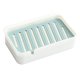 thumbnail image 1 of Contenedor de champú, soporte para esponja para fregadero, caja de jabón, barra para platos, estante para pared, secado de agua, diatomita, 1 of 6