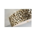 thumbnail image 2 of Lucas McKearn Mosaic 20" Round 3-light Transitional Metal Flush Mount in Silver, 2 of 2