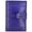 Purple, variant on Genuine Eel Skin Credit Card Case with Snap Closure E 570