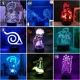 thumbnail image 1 of Figura de acción liuruiping Naruto Uzumaki 3D LED luz de la noche, 1 of 5