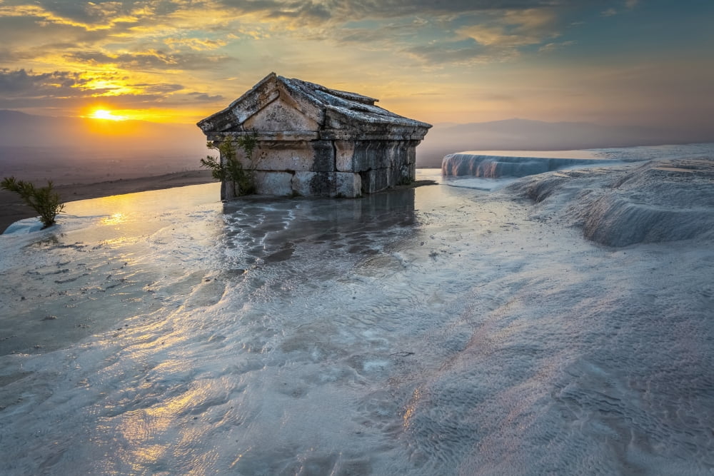 Tomb Submerged In A
