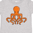thumbnail image 4 of Inktastic Orange Octopus Boys or Girls Toddler T-Shirt, 4 of 5