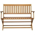 thumbnail image 2 of vidaXL Patio Bench 47.2" Solid Acacia Wood, 2 of 2