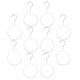 thumbnail image 2 of Tie Hanger 10Pcs Scarf Organizer for Closet Use with White Finish, 2 of 5