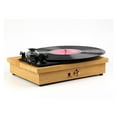 thumbnail image 3 of Retro Phonograph Gramophone Vinyl Record Player Turntable Player 2.0 Stereo Audio Output 33/45/78 RPM Small Mini Tablet Player ,Accurate Channel Search, 3 of 7