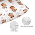 thumbnail image 3 of Yiaed Cute Little Pirate Red Panda Print Brushed Microfiber Envelope Pillowcases, Standard,Envelope Closure Pillow Cases(No pillow core)-16"x24", 3 of 6